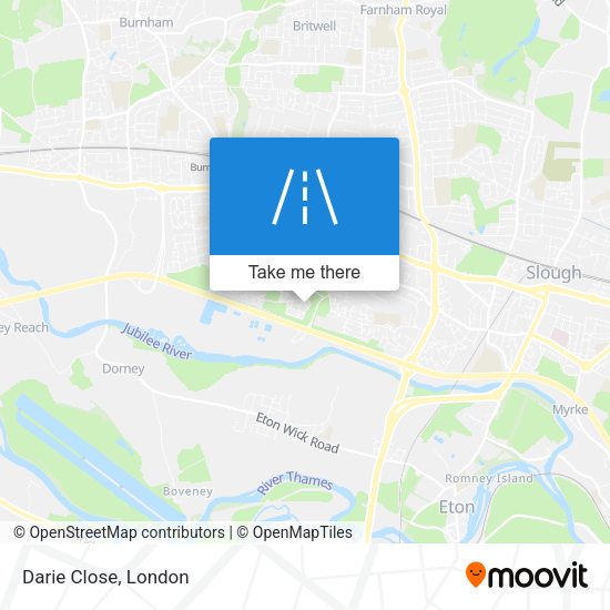 Darie Close map