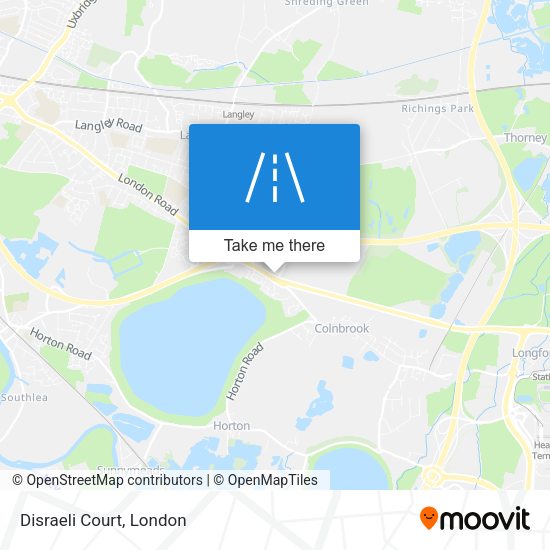 Disraeli Court map