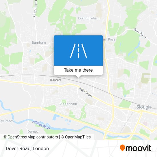 Dover Road map