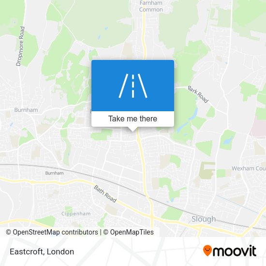 Eastcroft map