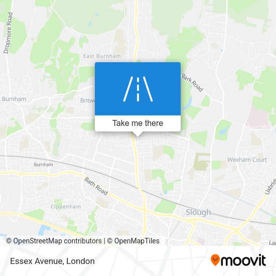 Essex Avenue map