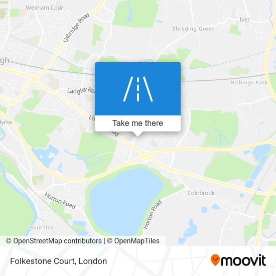 Folkestone Court map