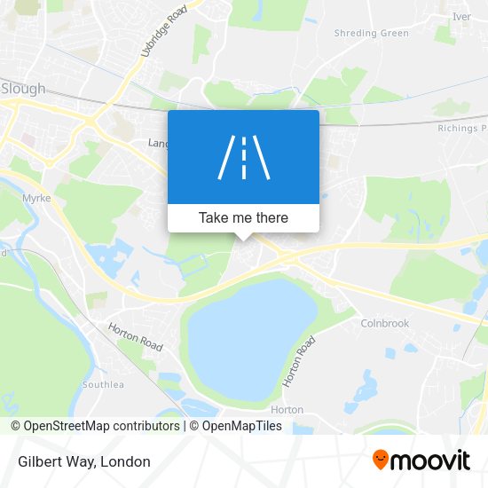 Gilbert Way map