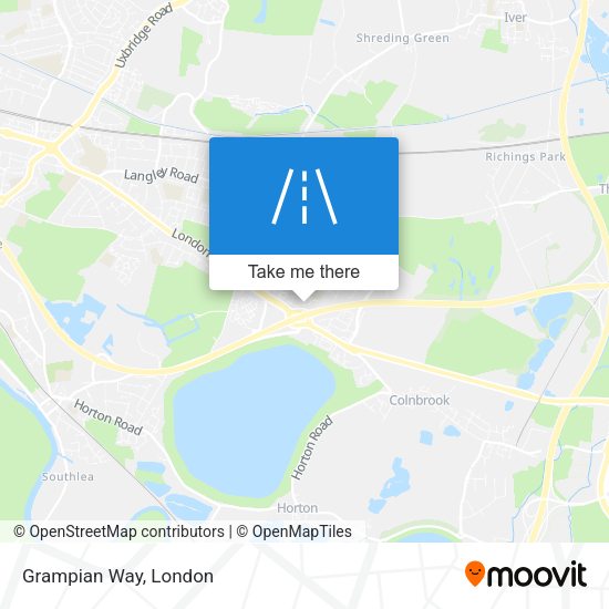 Grampian Way map