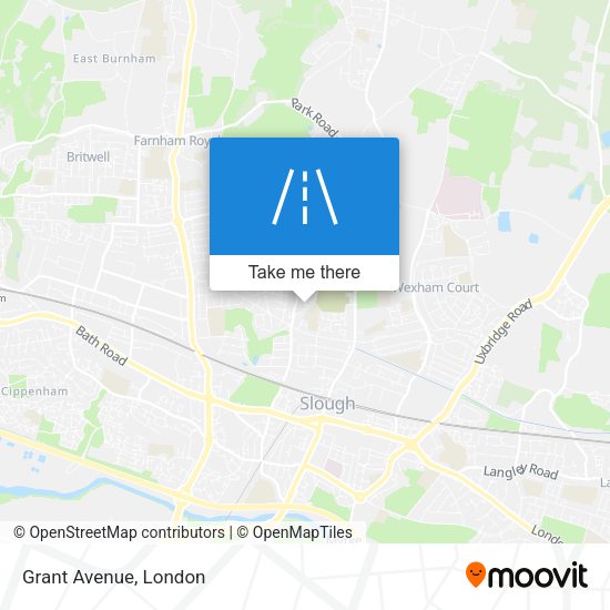 Grant Avenue map