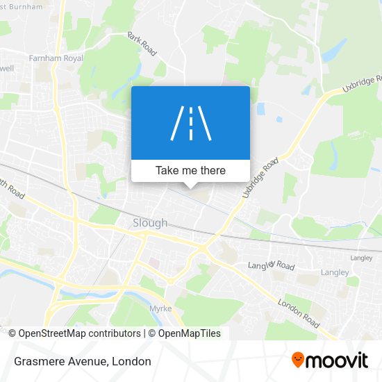 Grasmere Avenue map