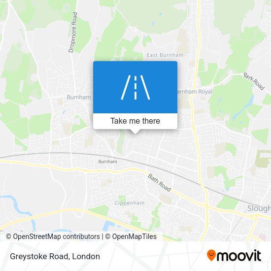 Greystoke Road map