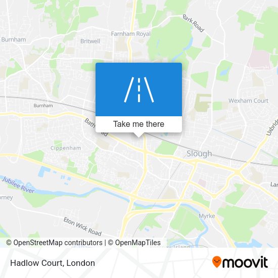 Hadlow Court map