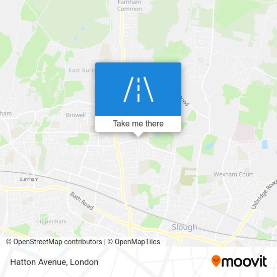 Hatton Avenue map