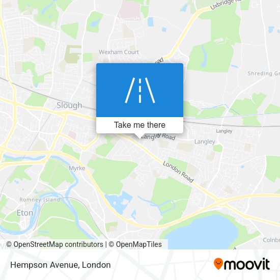Hempson Avenue map