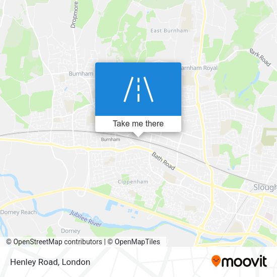 Henley Road map