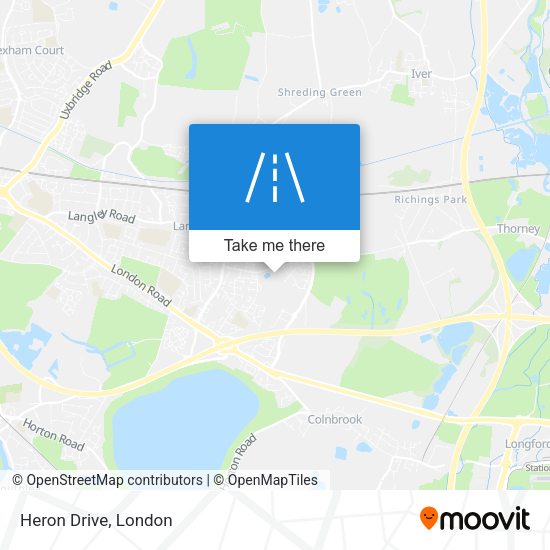 Heron Drive map