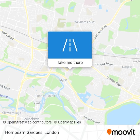 Hornbeam Gardens map
