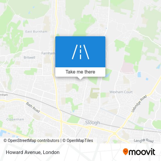 Howard Avenue map