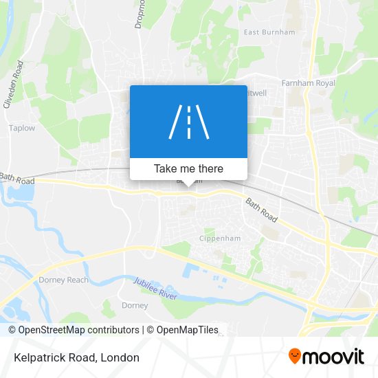 Kelpatrick Road map