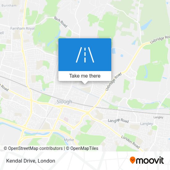 Kendal Drive map