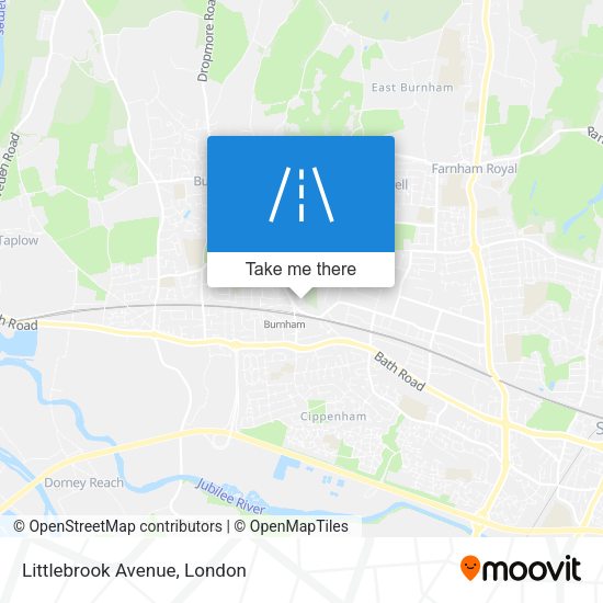 Littlebrook Avenue map