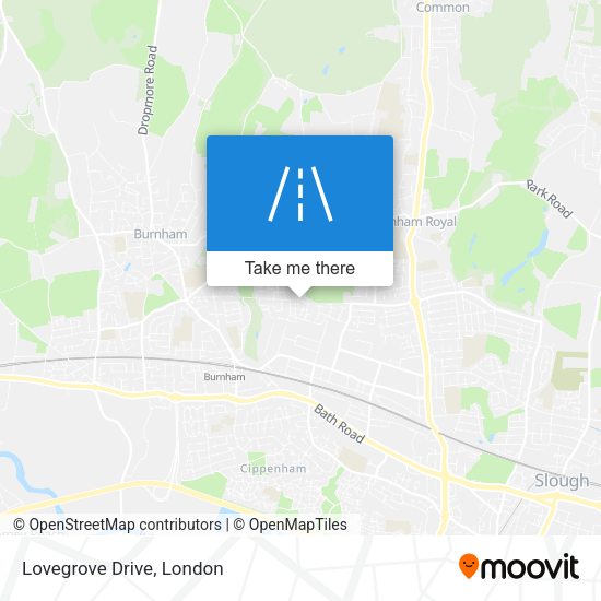 Lovegrove Drive map