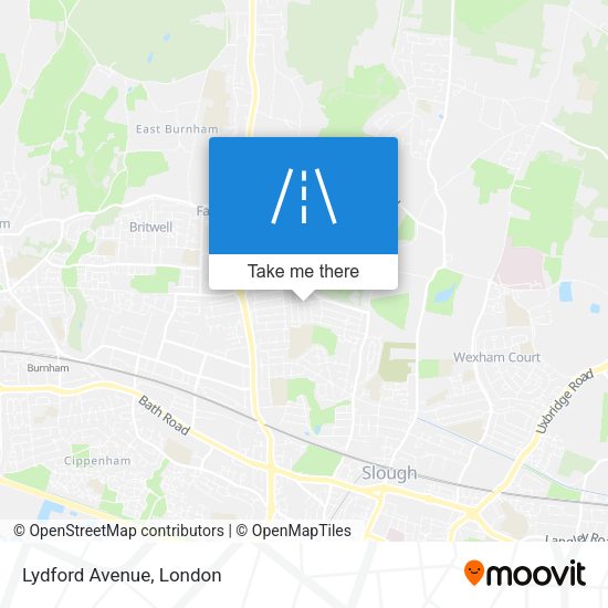 Lydford Avenue map