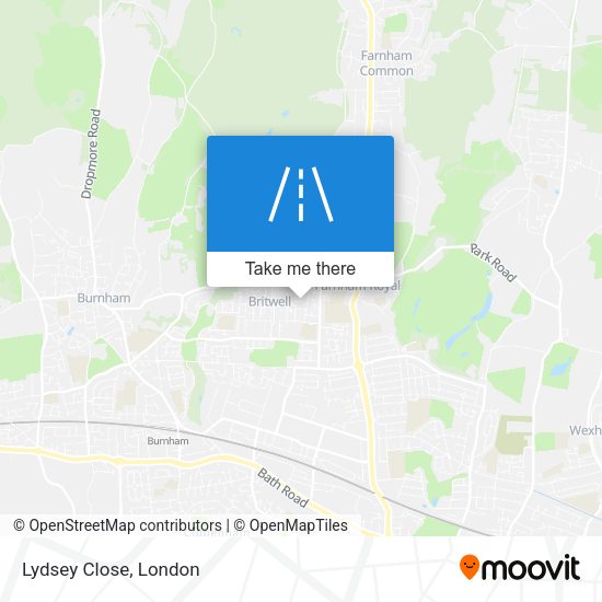 Lydsey Close map