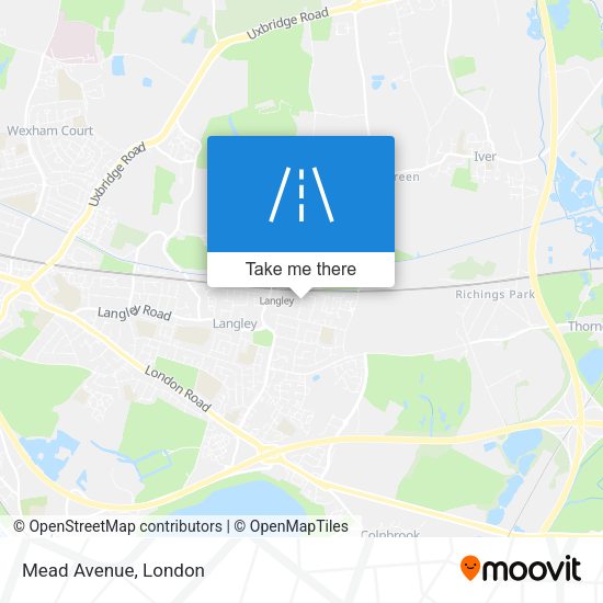 Mead Avenue map