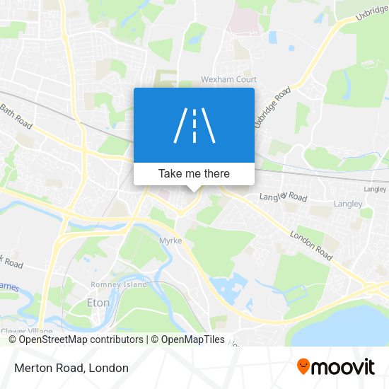 Merton Road map