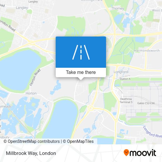 Millbrook Way map