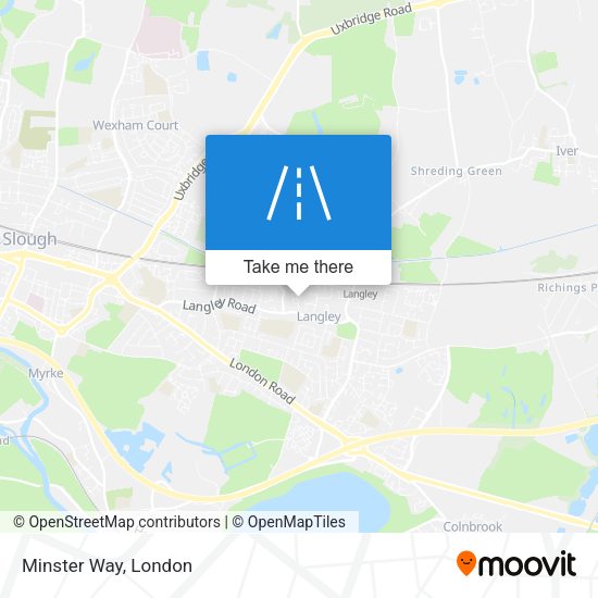 Minster Way map