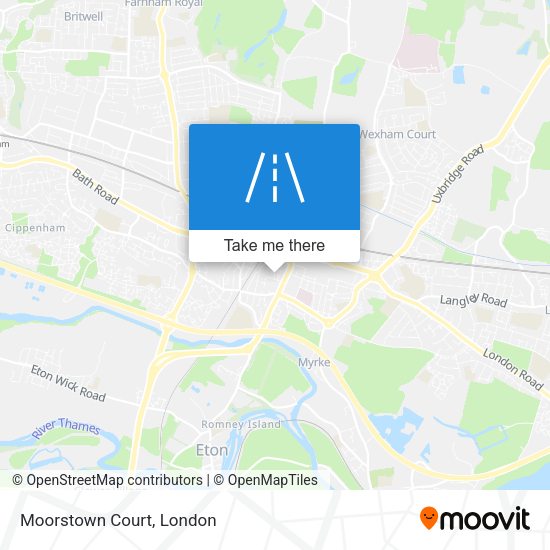 Moorstown Court map