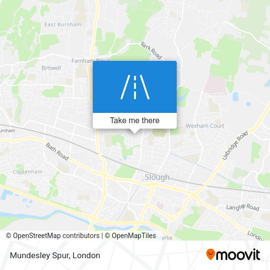 Mundesley Spur map