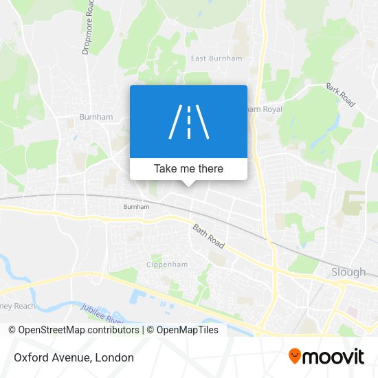 Oxford Avenue map