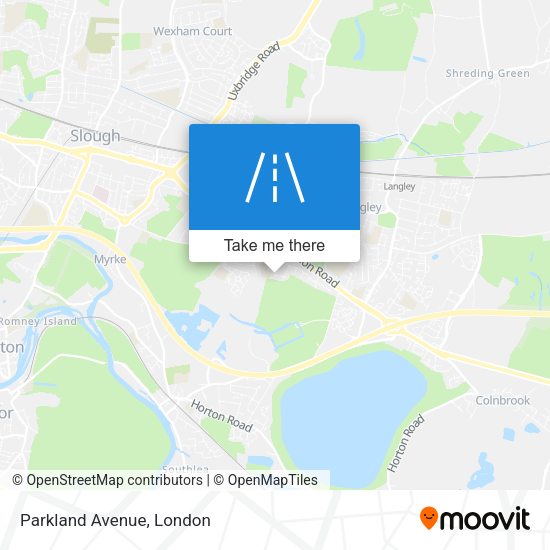 Parkland Avenue map