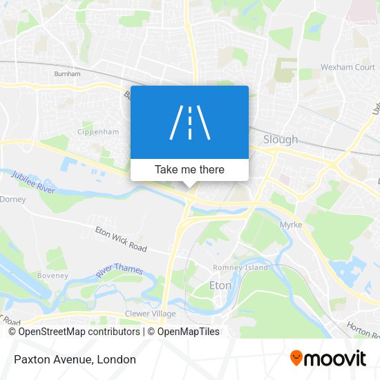 Paxton Avenue map
