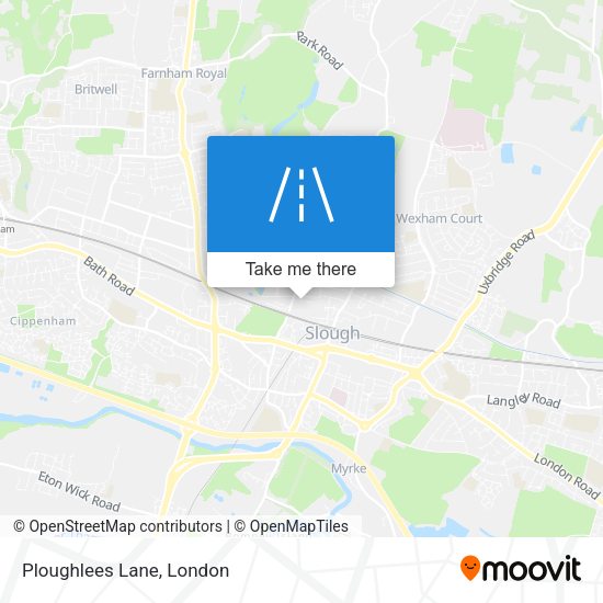 Ploughlees Lane map