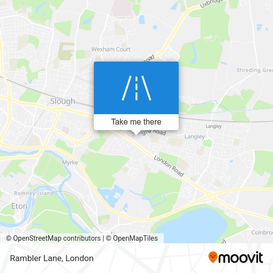 Rambler Lane map