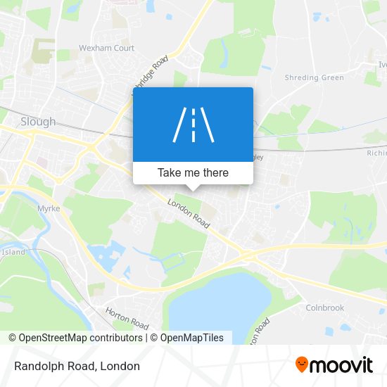 Randolph Road map
