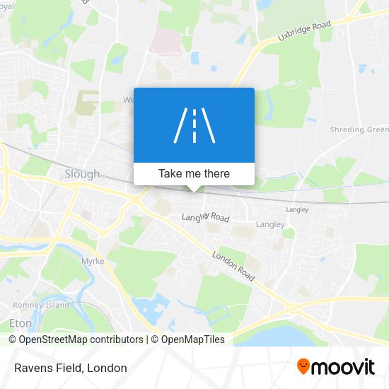Ravens Field map