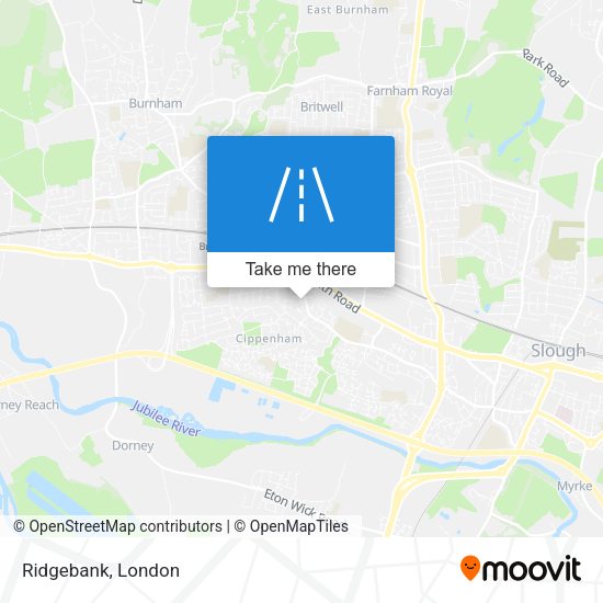 Ridgebank map