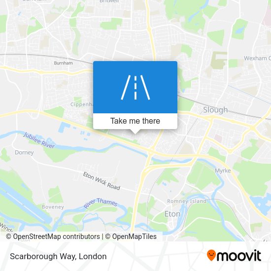 Scarborough Way map