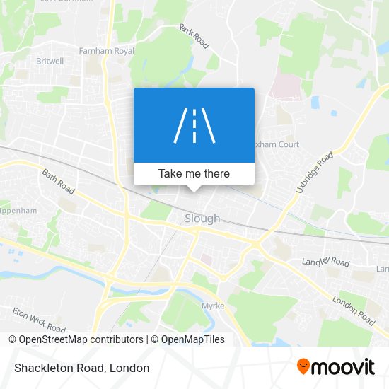 Shackleton Road map