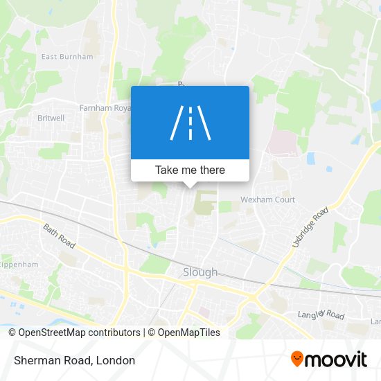 Sherman Road map