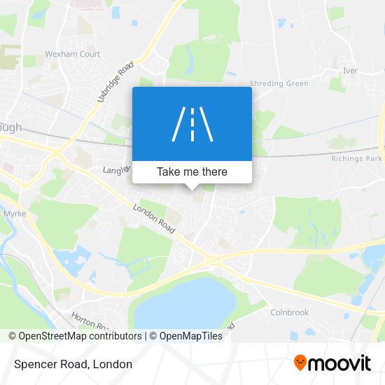 Spencer Road map