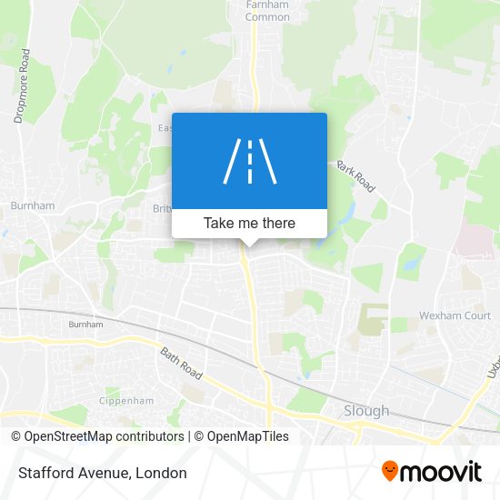 Stafford Avenue map