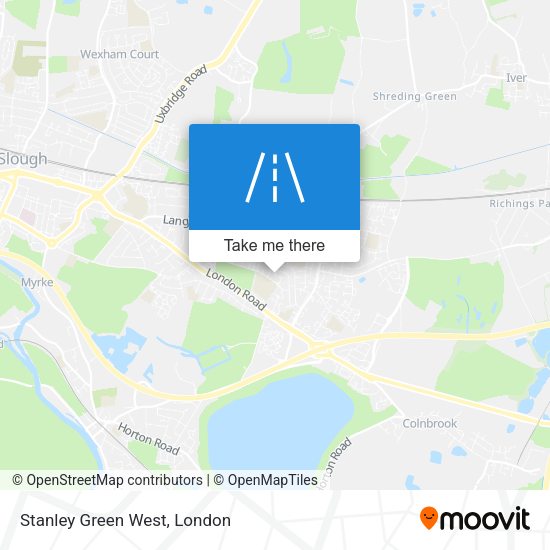 Stanley Green West map