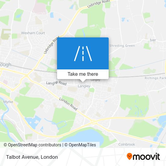 Talbot Avenue map