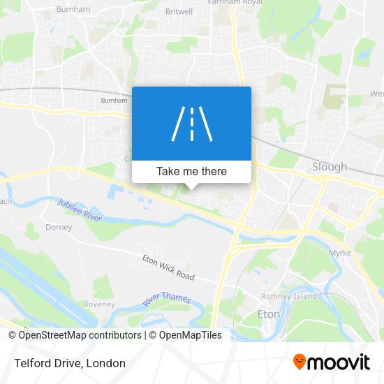 Telford Drive map