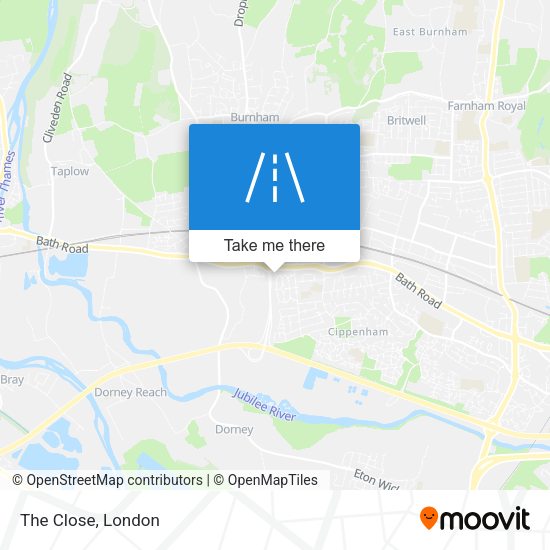 The Close map