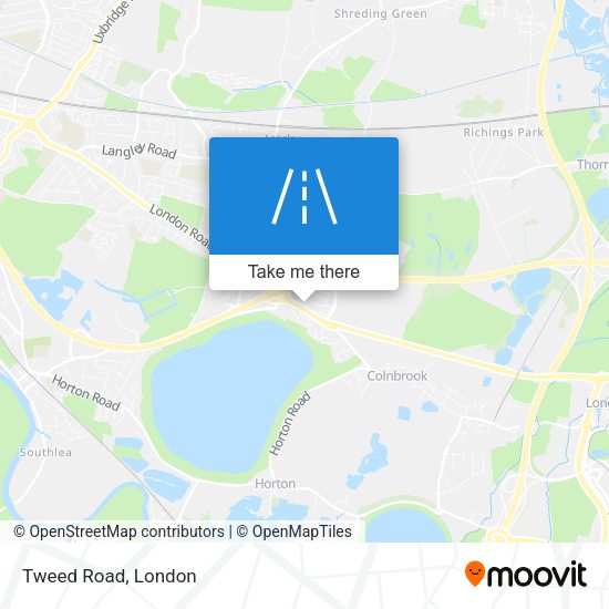 Tweed Road map