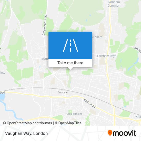 Vaughan Way map