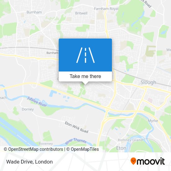 Wade Drive map